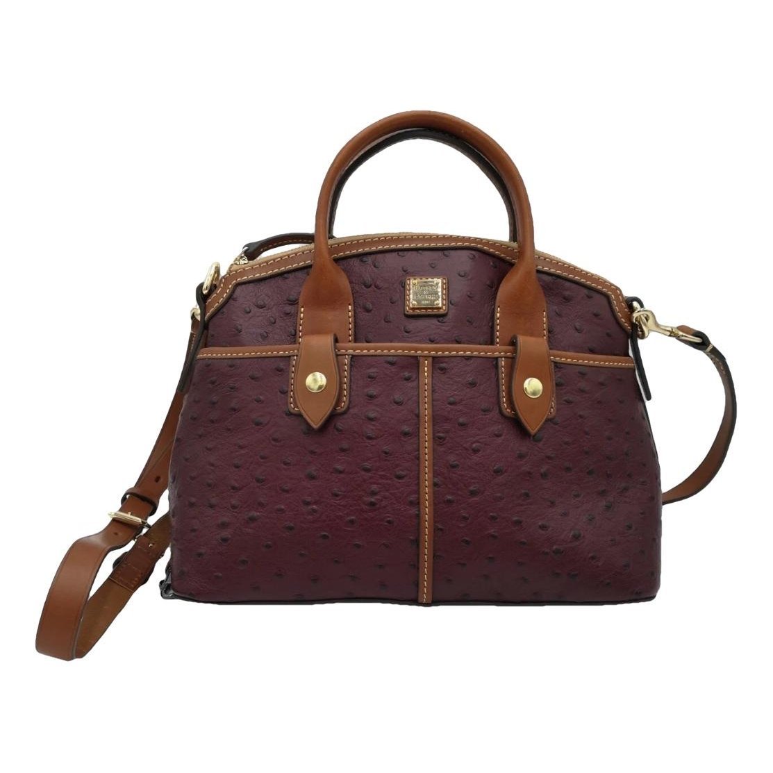 Ostrich satchel