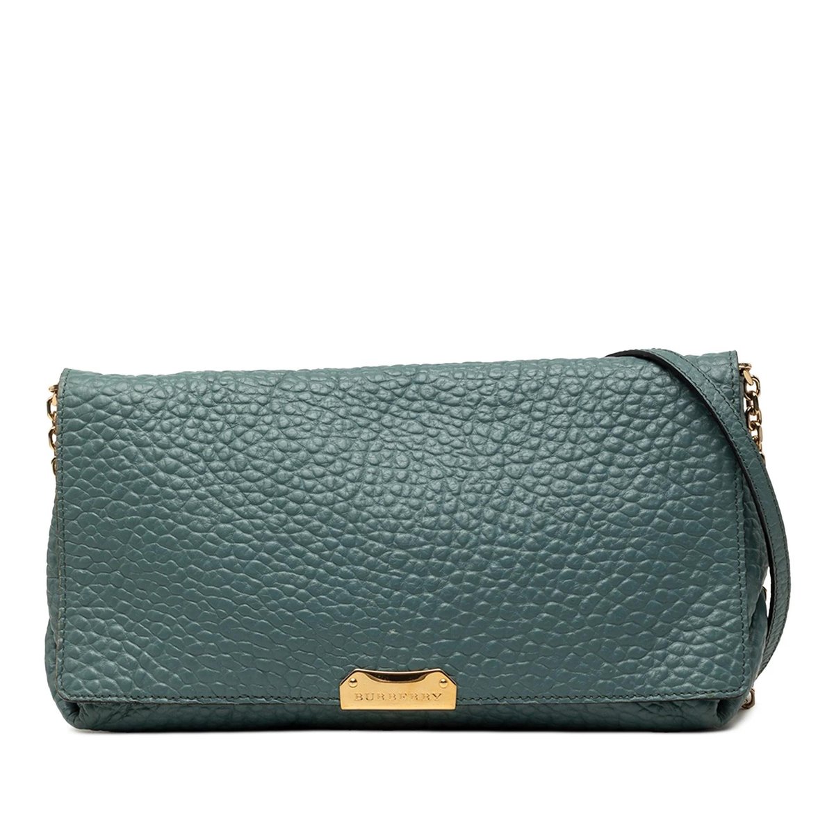 Pocket leather crossbody bag