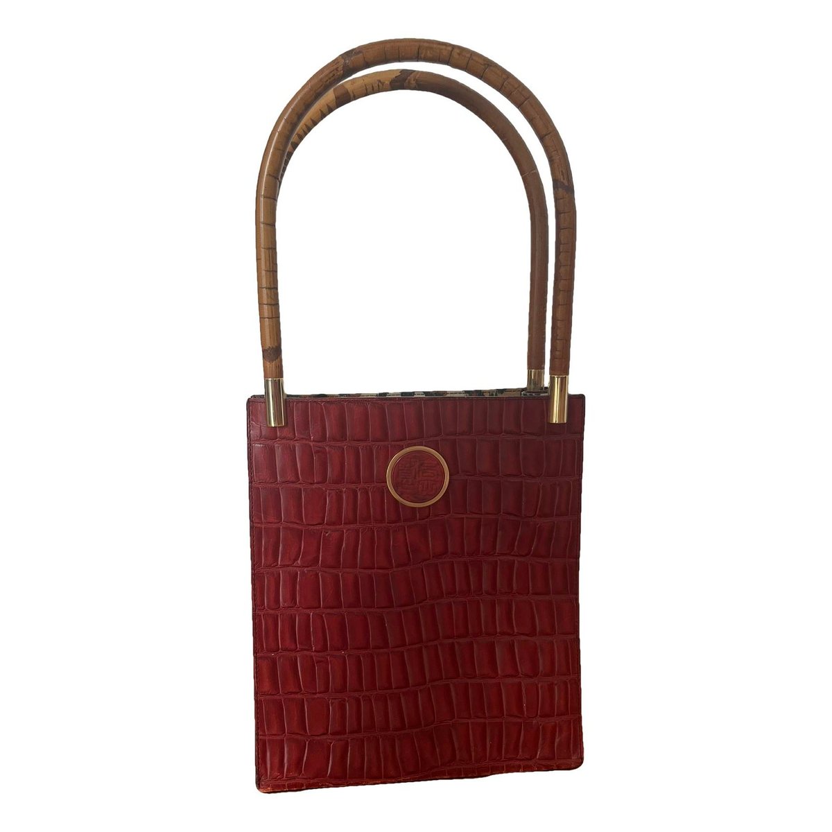 Pagodon leather handbag