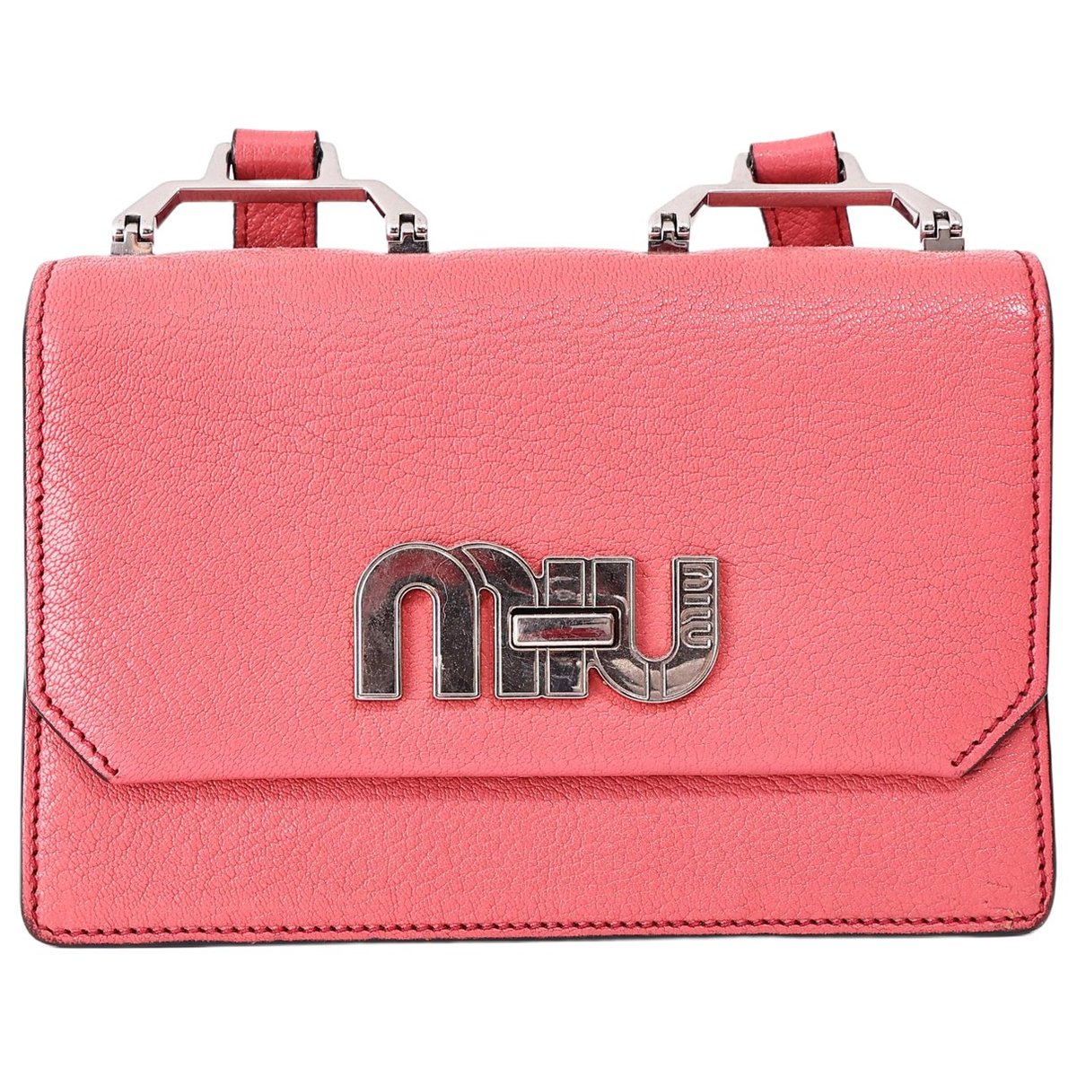 Madras leather handbag