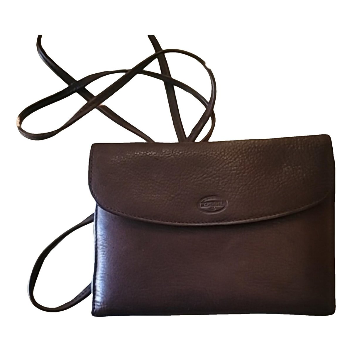 Leather crossbody bag