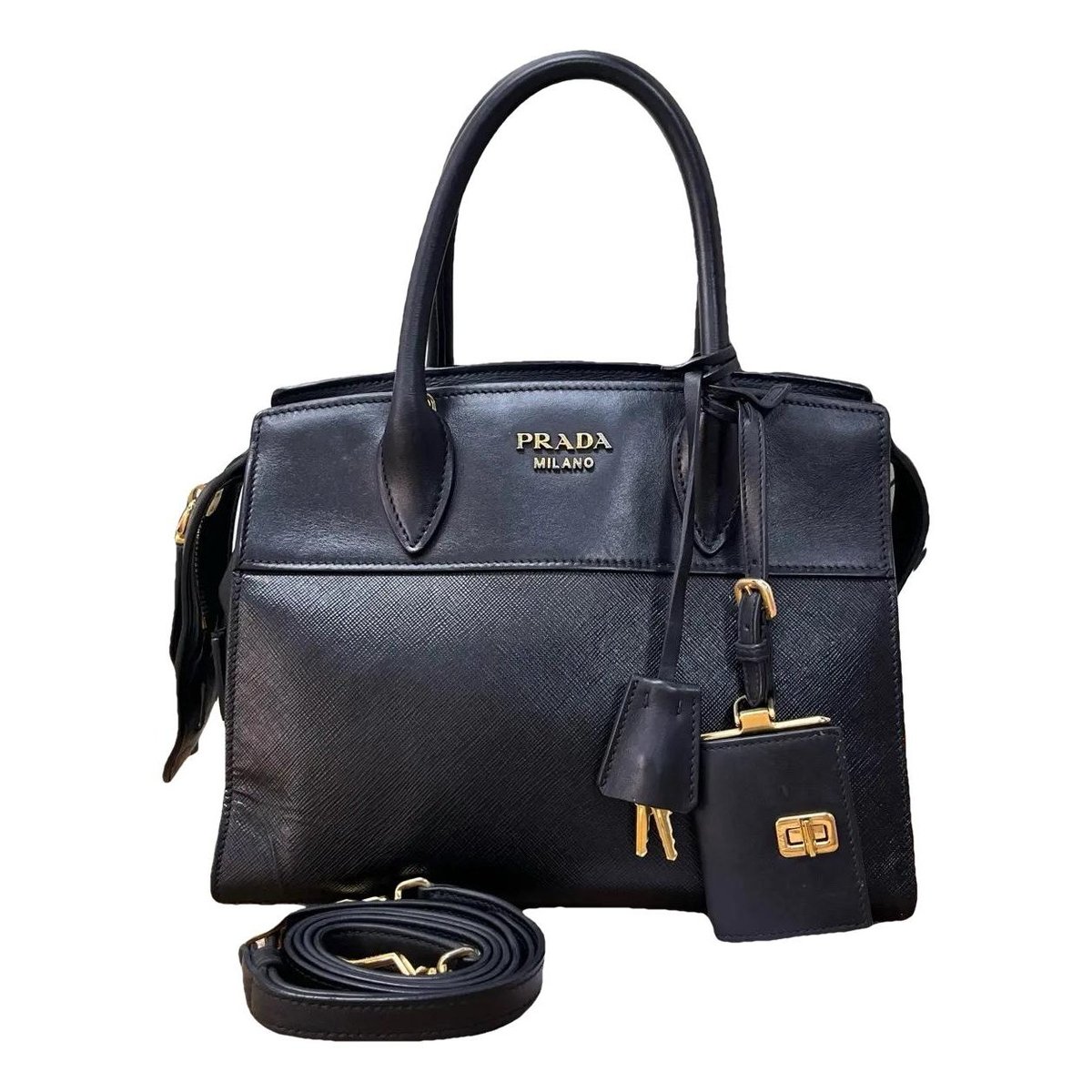 Esplanade leather crossbody bag