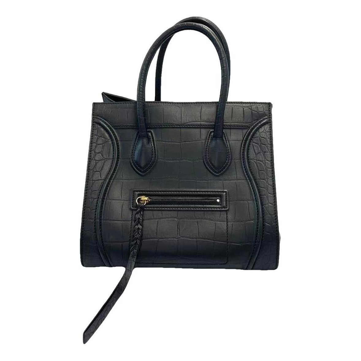 Luggage leather handbag
