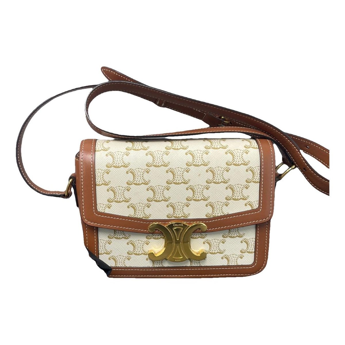 Triomphe cloth handbag