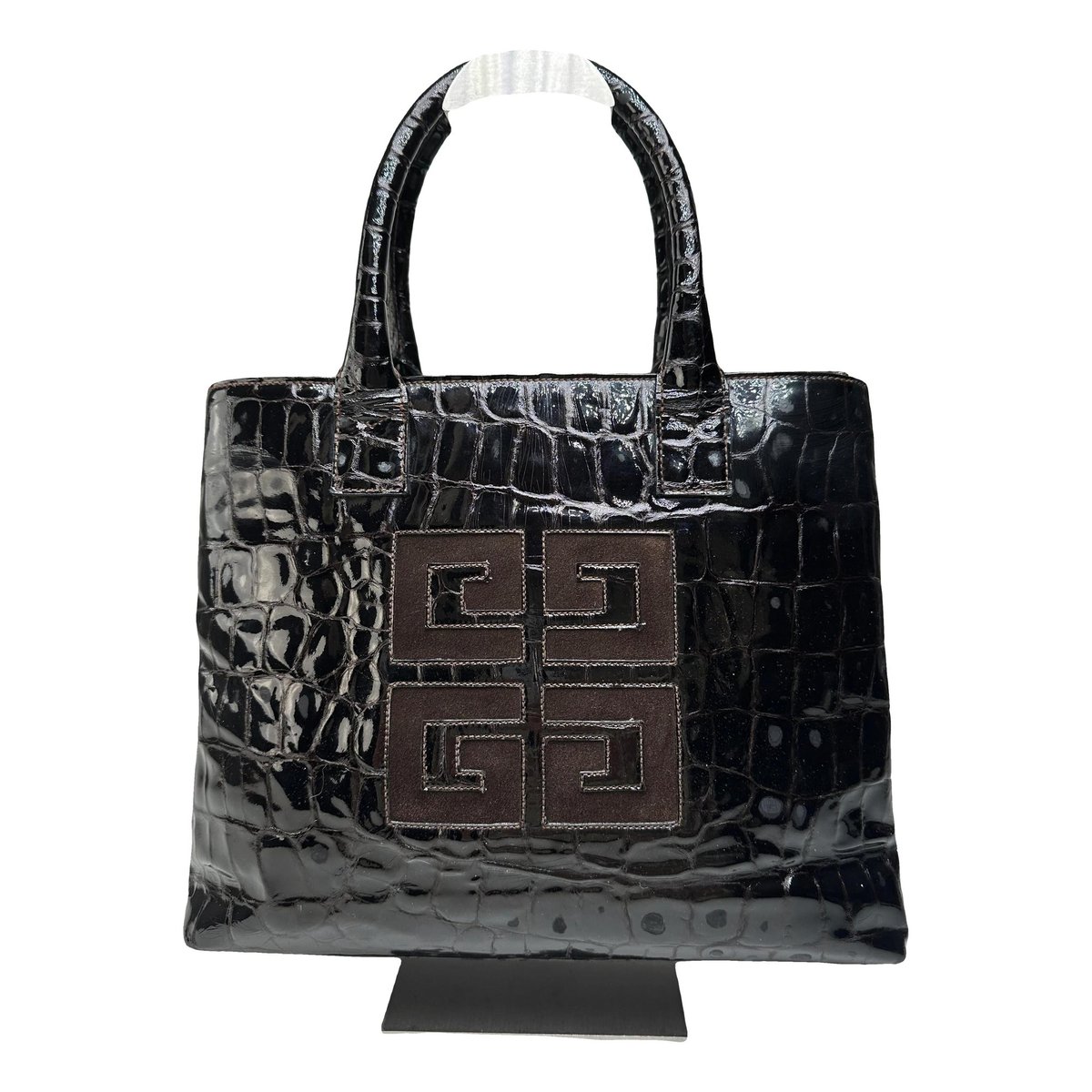 4G leather tote