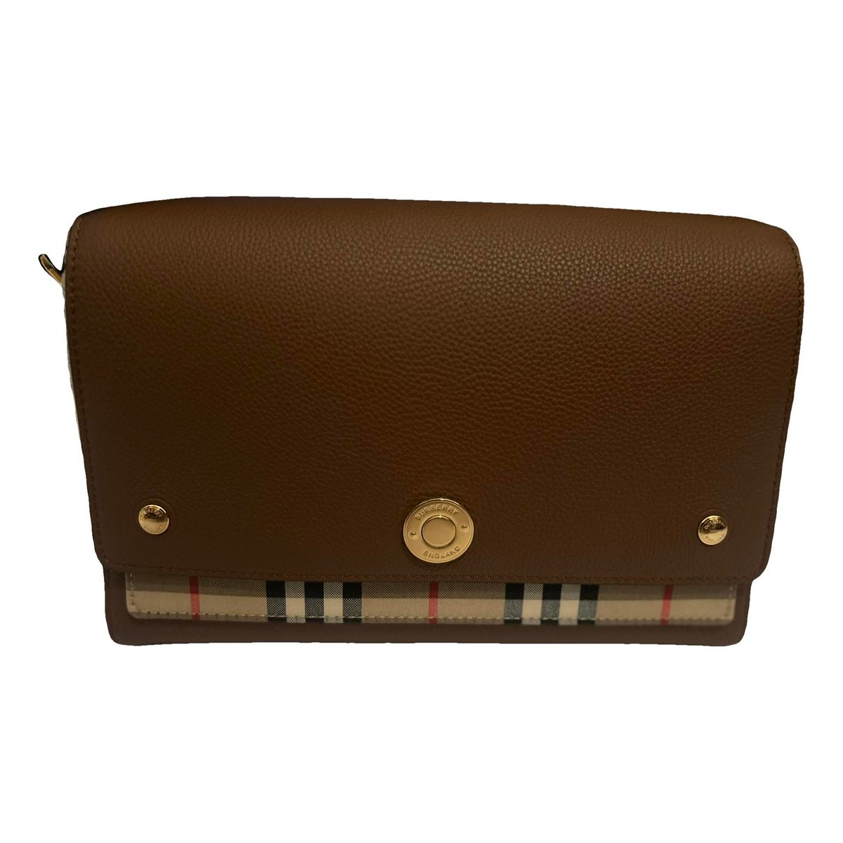 Note leather handbag