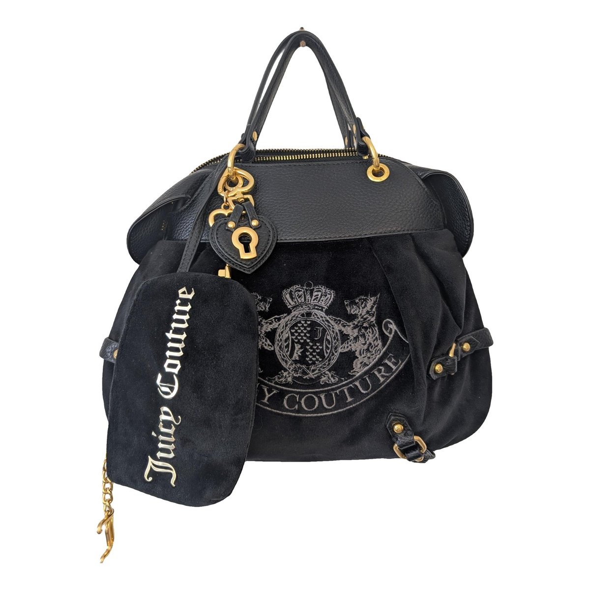 Velvet handbag