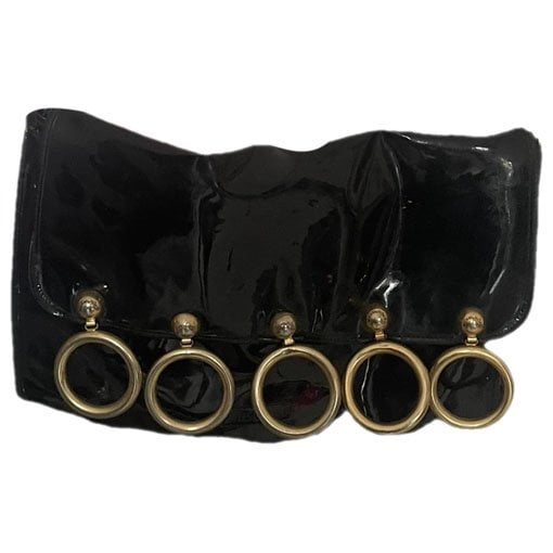 Vinyl crossbody bag