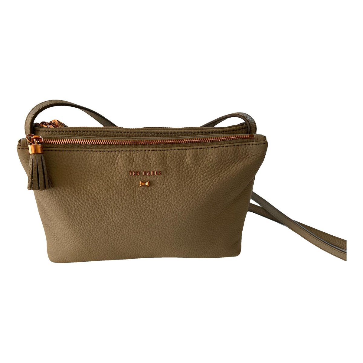 Leather crossbody bag