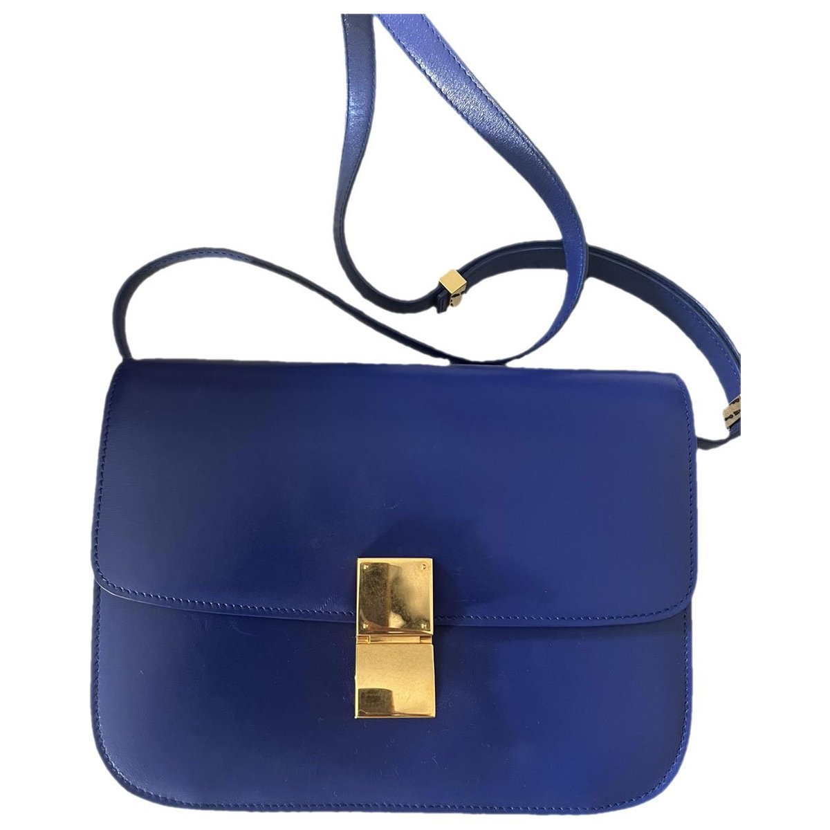 Classic leather crossbody bag