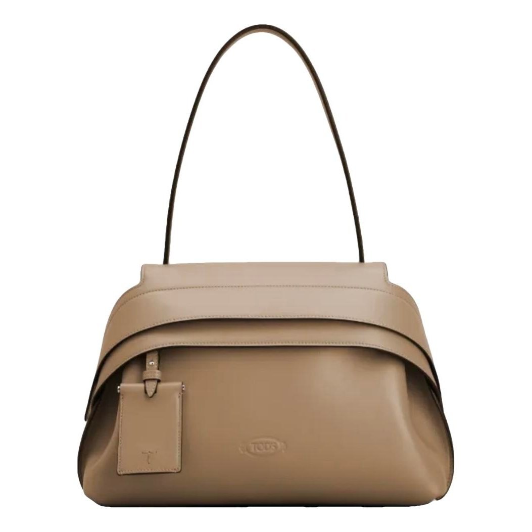Wave leather crossbody bag