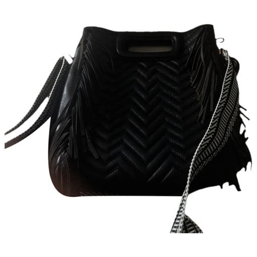 Sac M leather crossbody bag