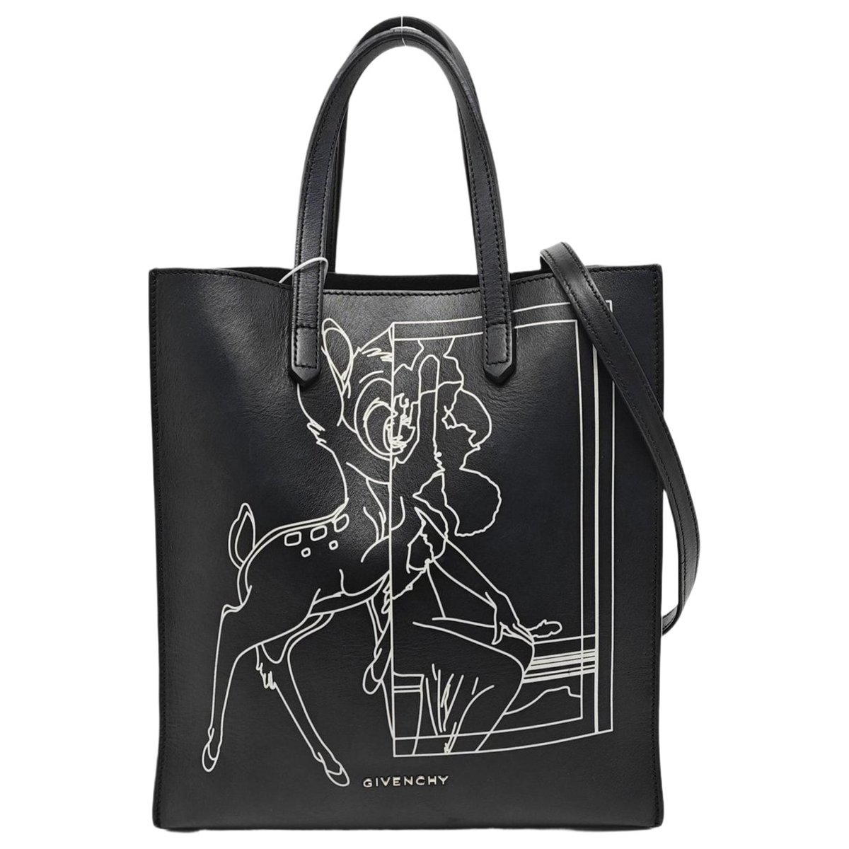 G Tote leather handbag