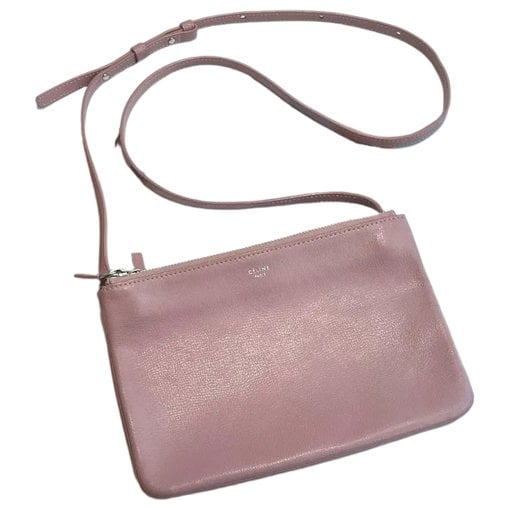 Trio leather crossbody bag