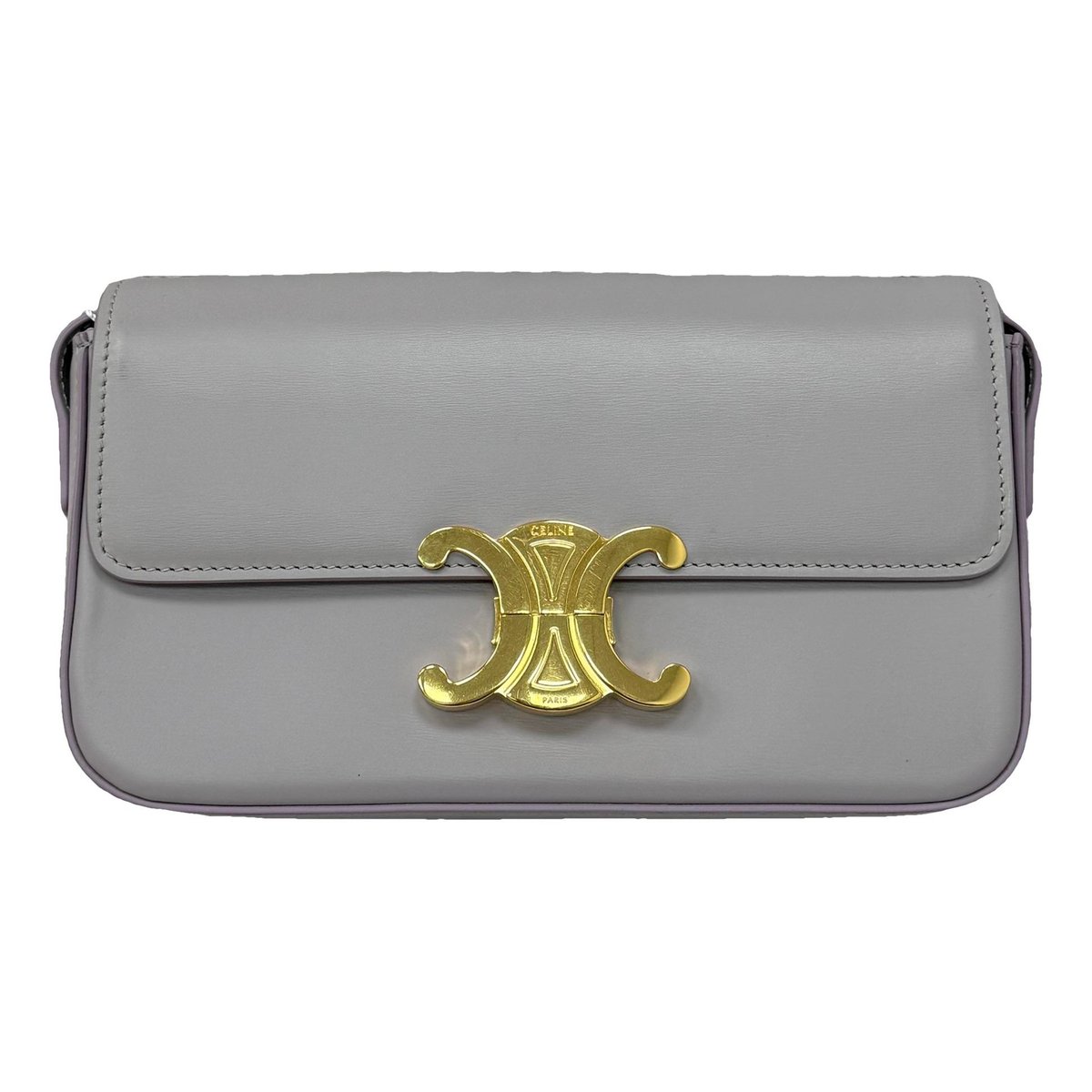 Triomphe Long leather handbag