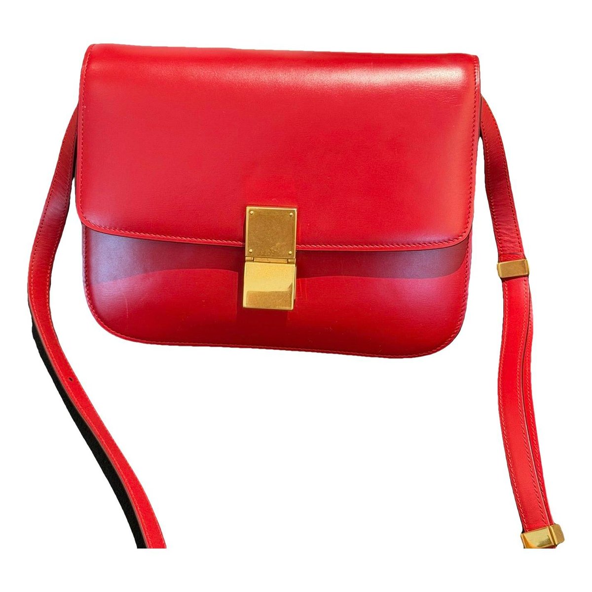 Classic leather handbag