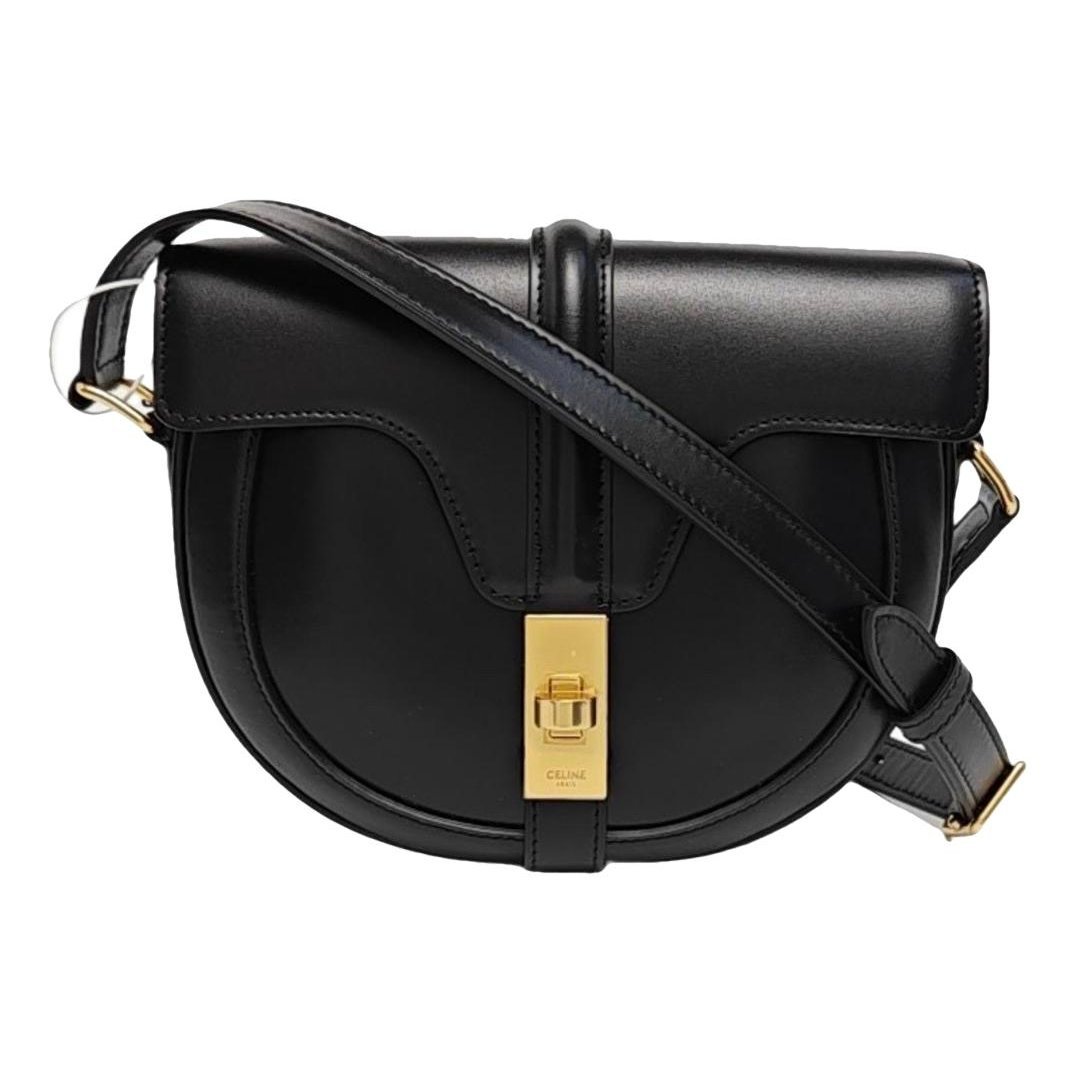 SAC 16 BESACE leather handbag