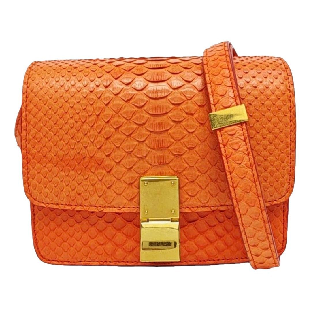 Classic exotic leathers handbag