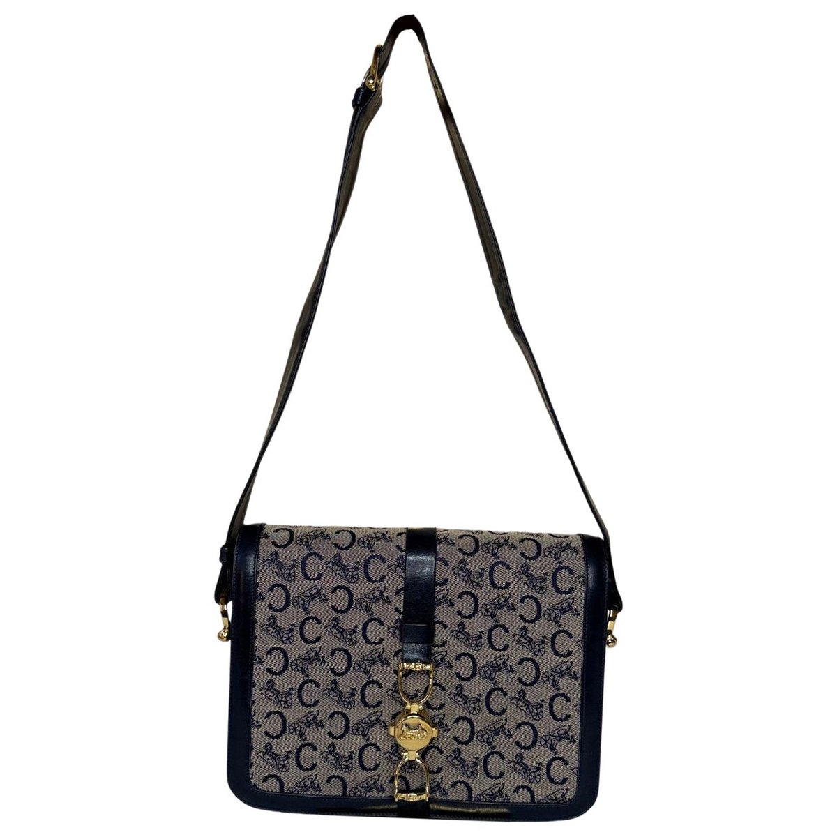 Triomphe cloth crossbody bag