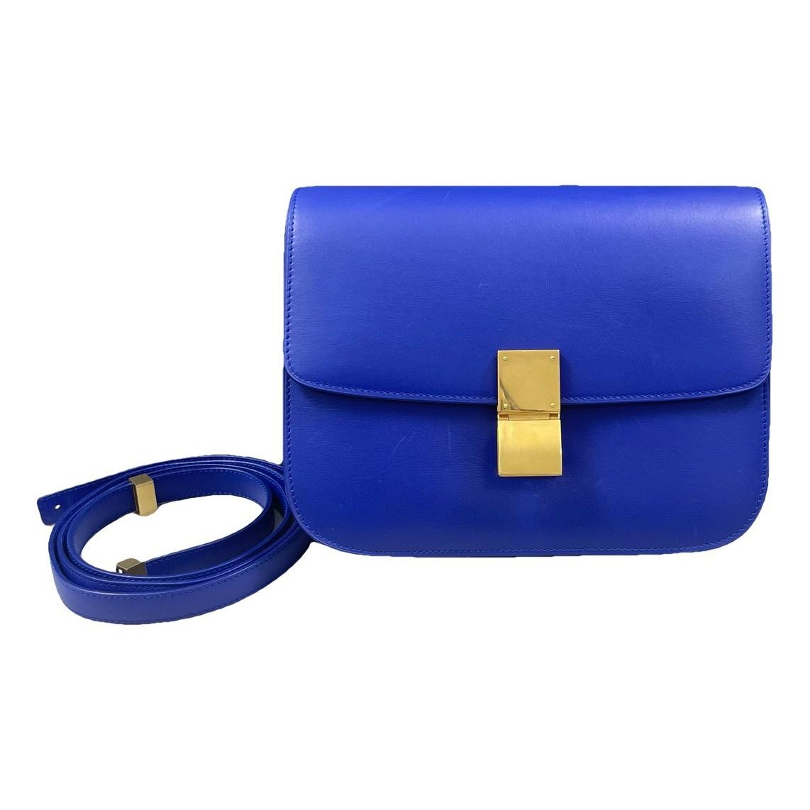 Classic leather crossbody bag