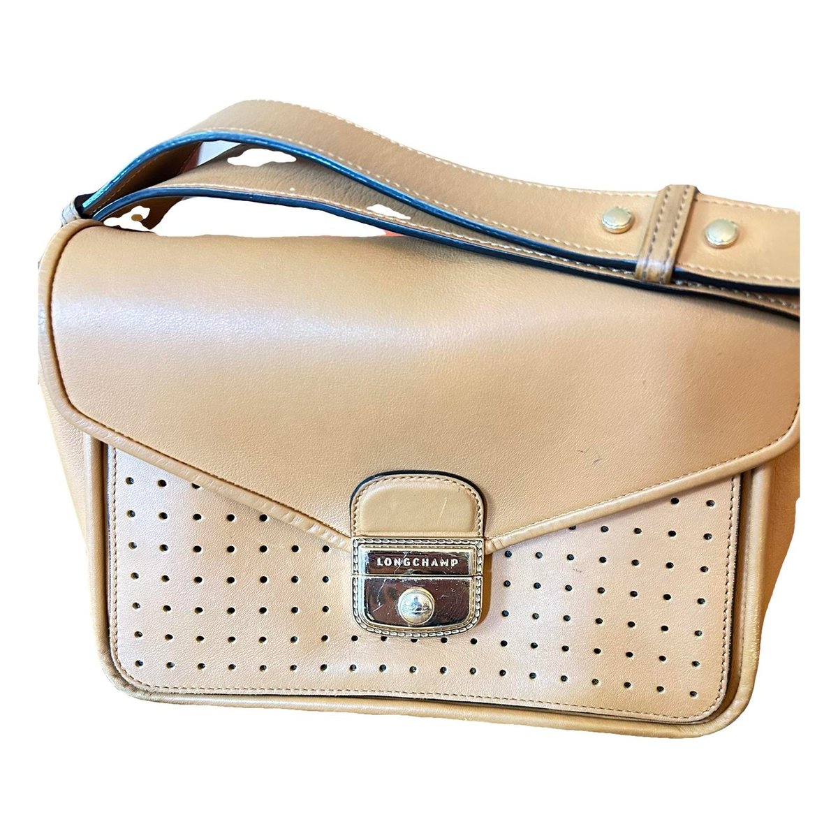 Mademoiselle leather crossbody bag