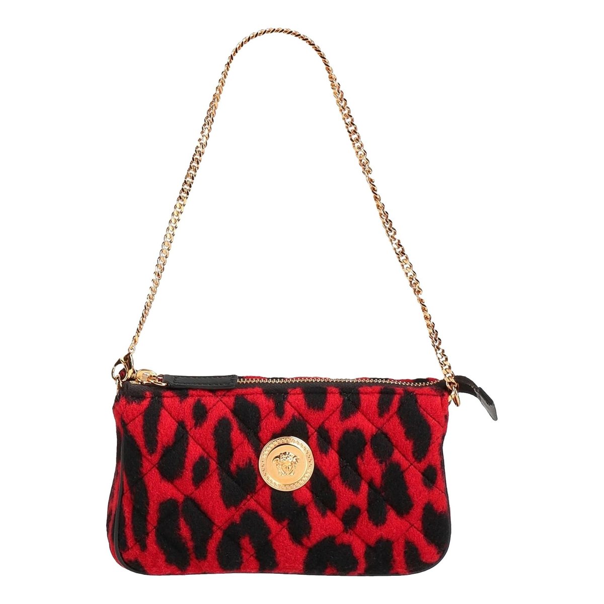 La Medusa cloth clutch bag