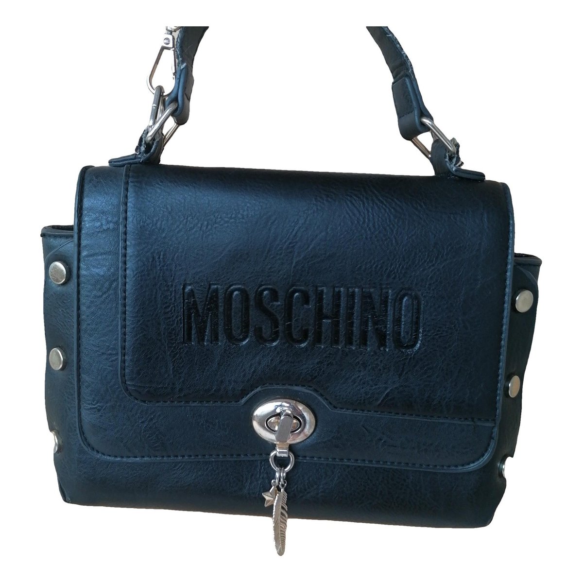 Vegan leather crossbody bag