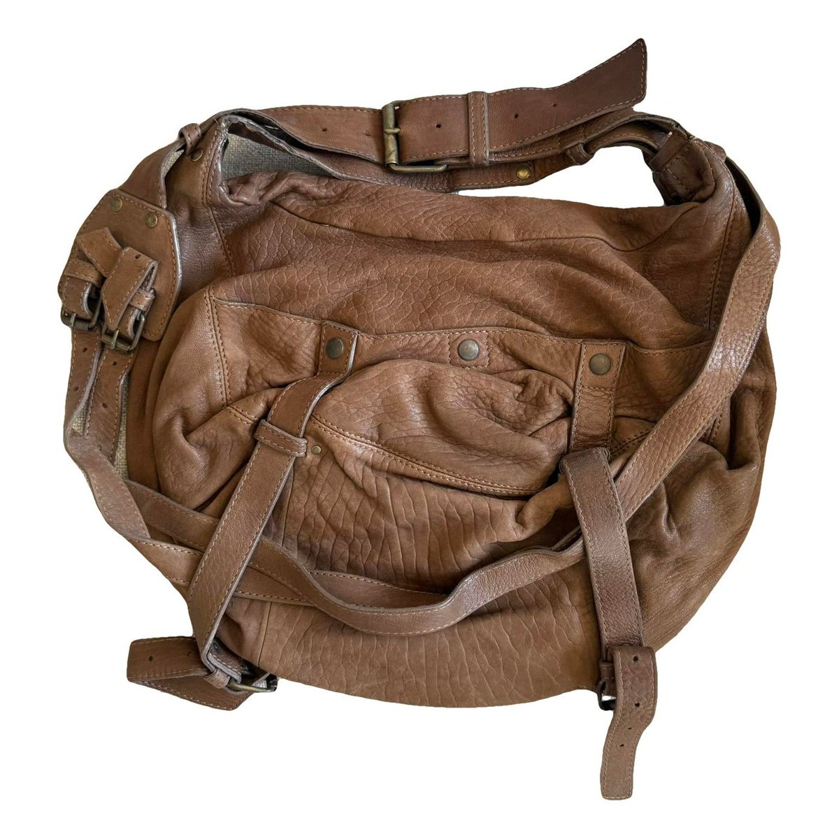 Max leather handbag