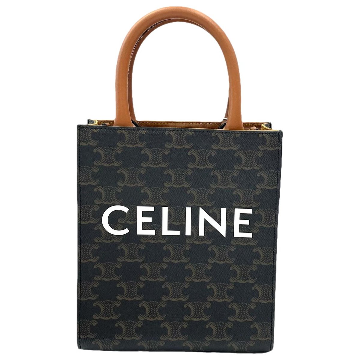 Cabas leather mini bag