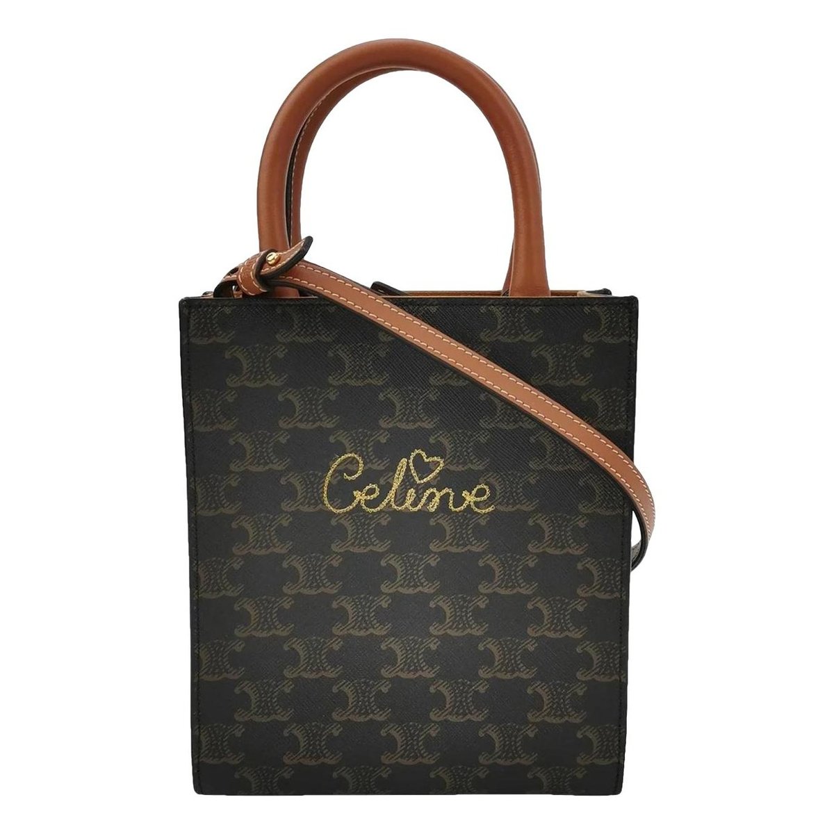 Cabas leather mini bag