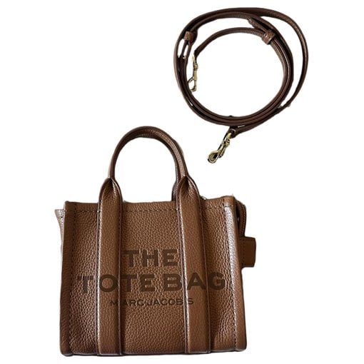The Tag Tote pony-style calfskin tote