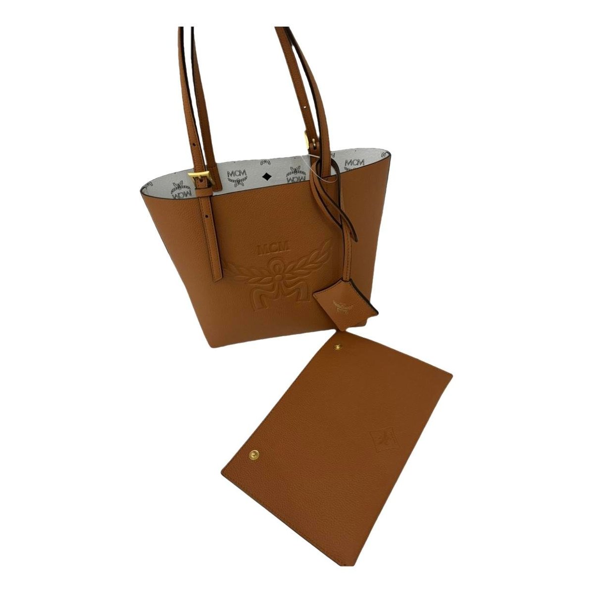 Anya leather tote