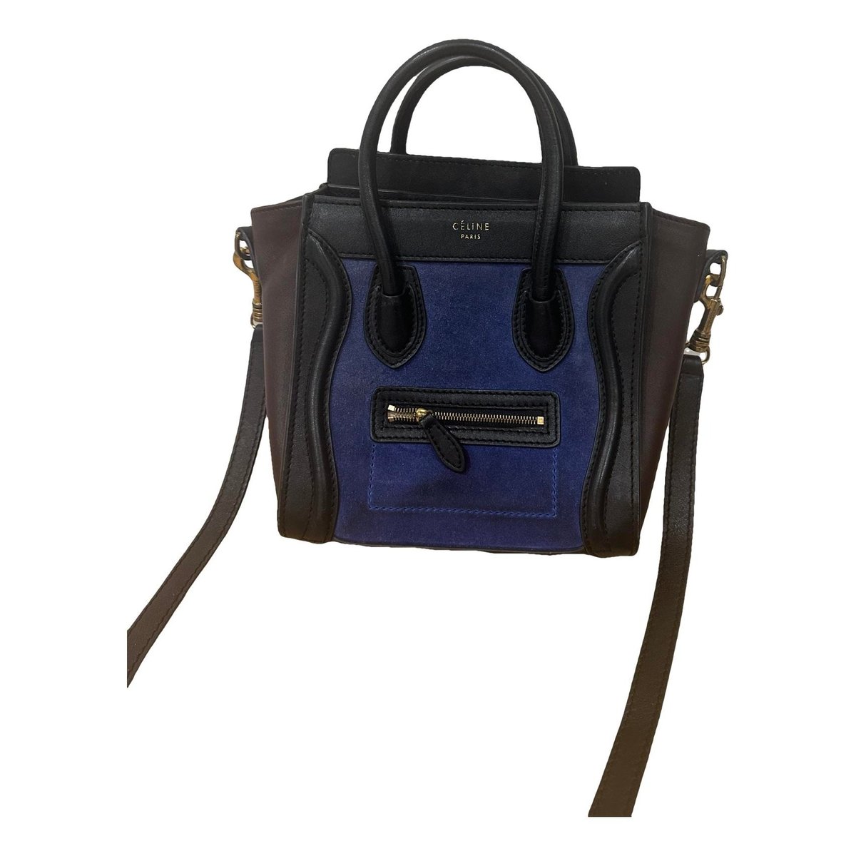 Nano Luggage leather handbag
