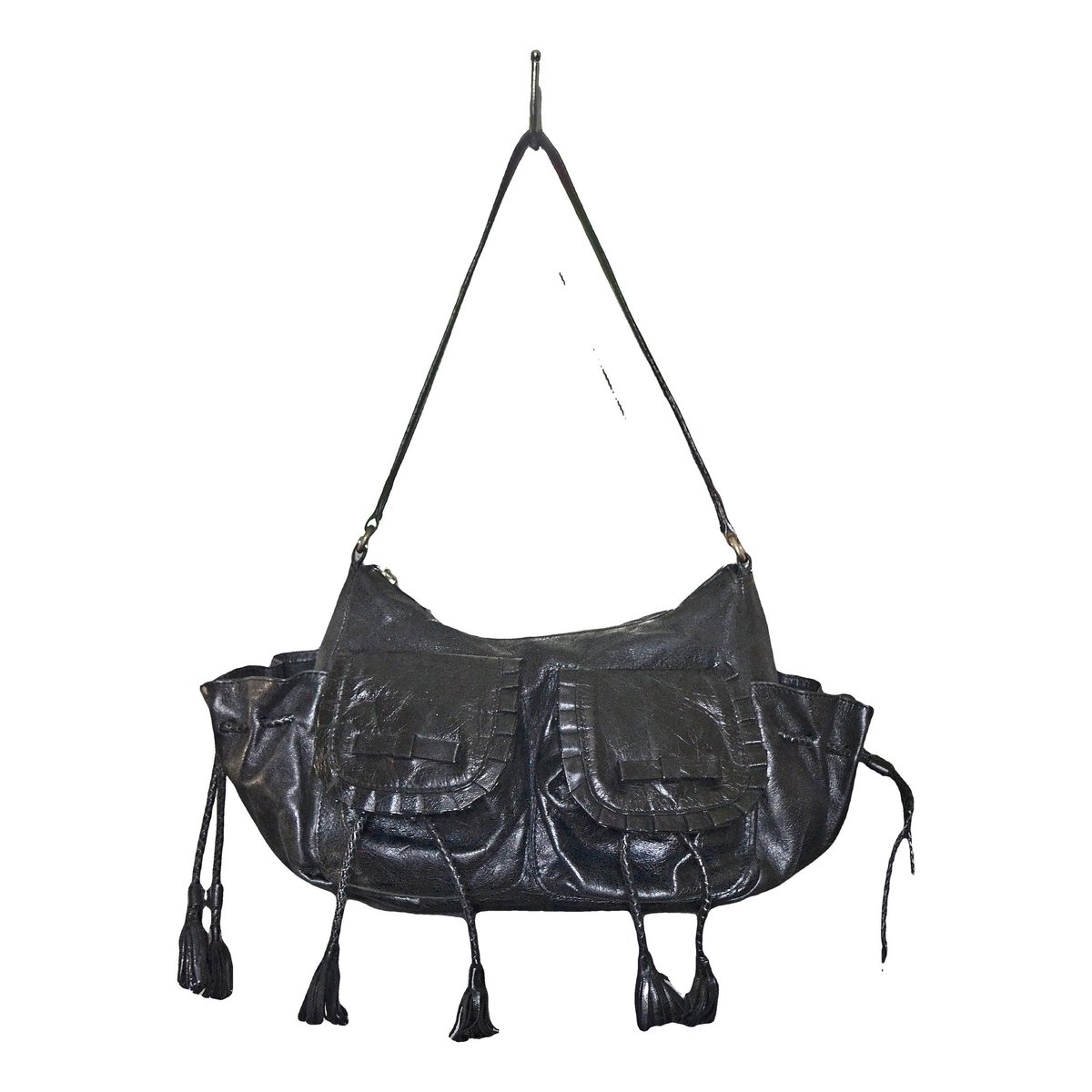 Leather handbag