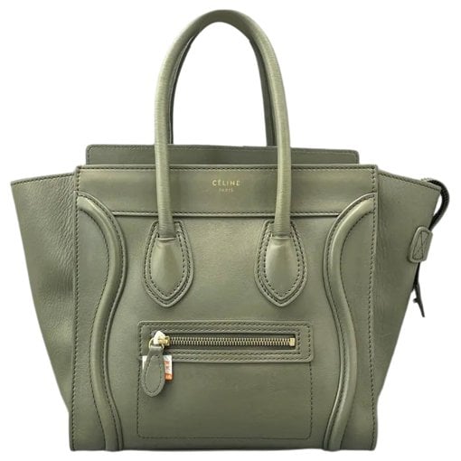 Luggage leather handbag