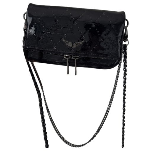Rock leather crossbody bag
