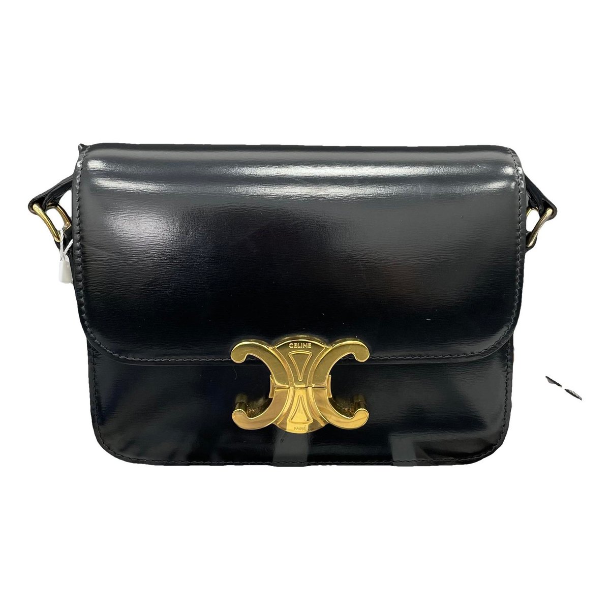 Triomphe leather handbag
