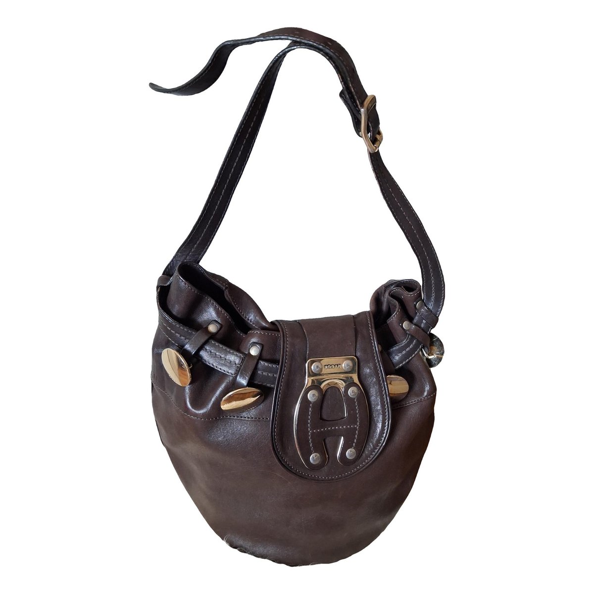 Leather handbag
