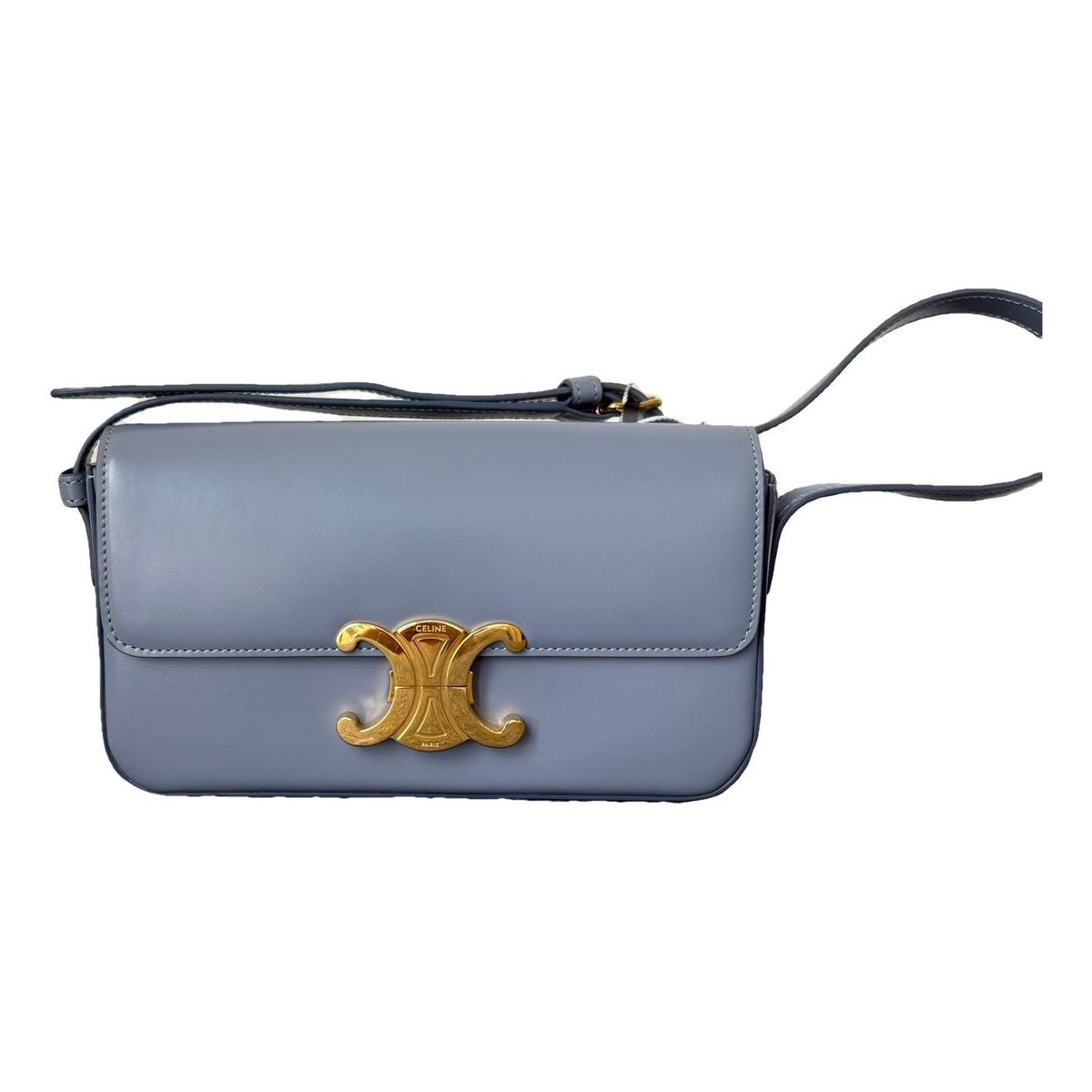 Triomphe Long leather handbag