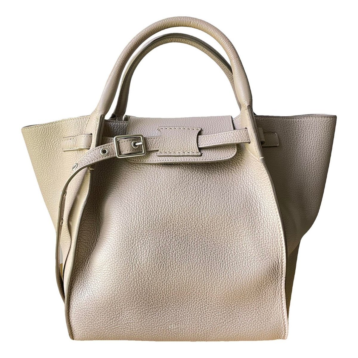 Big Bag leather handbag