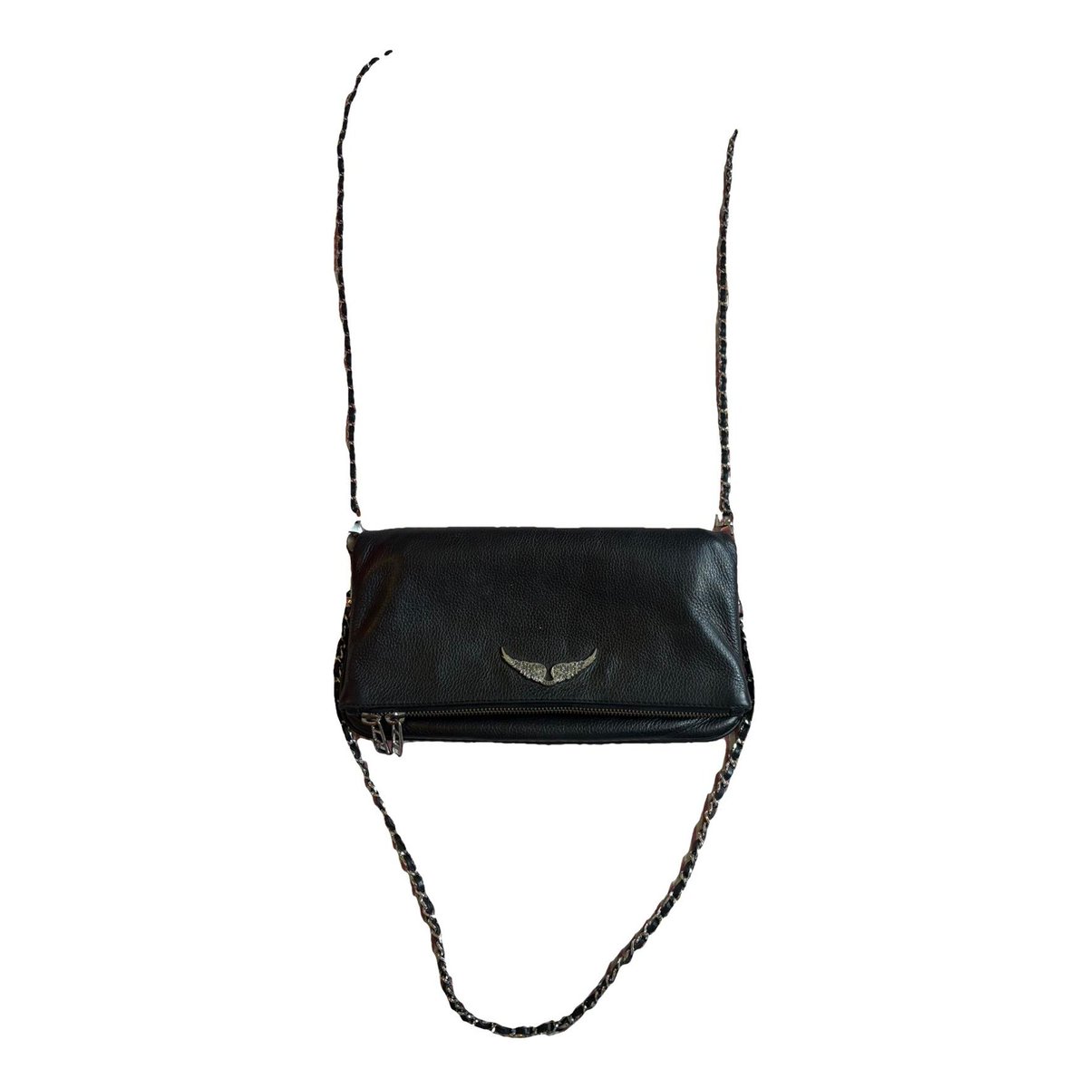 Rock leather crossbody bag