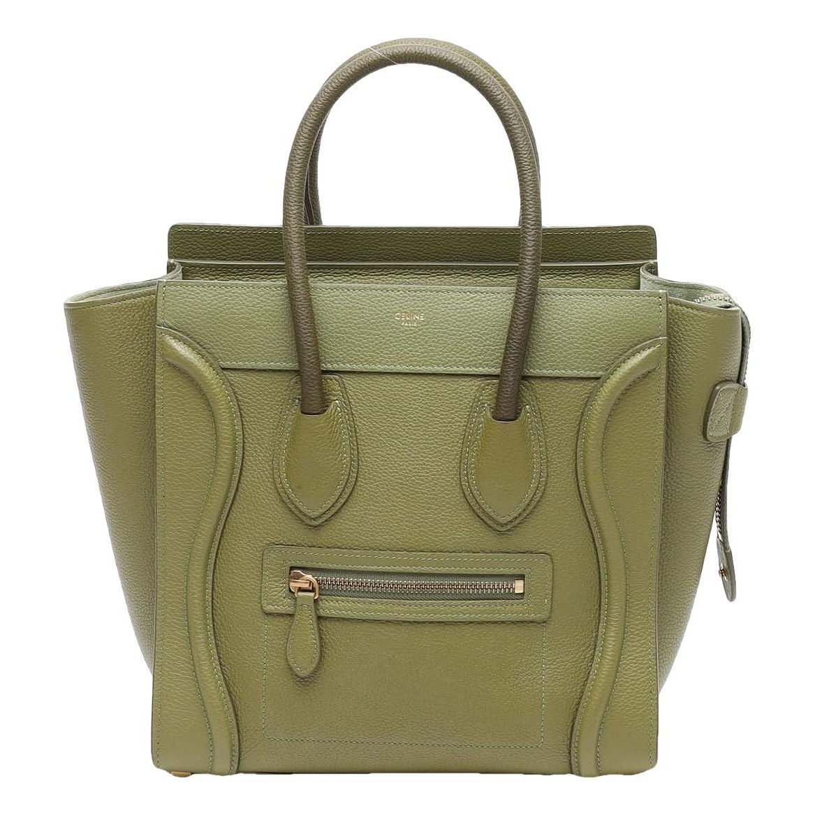 Nano Luggage leather handbag