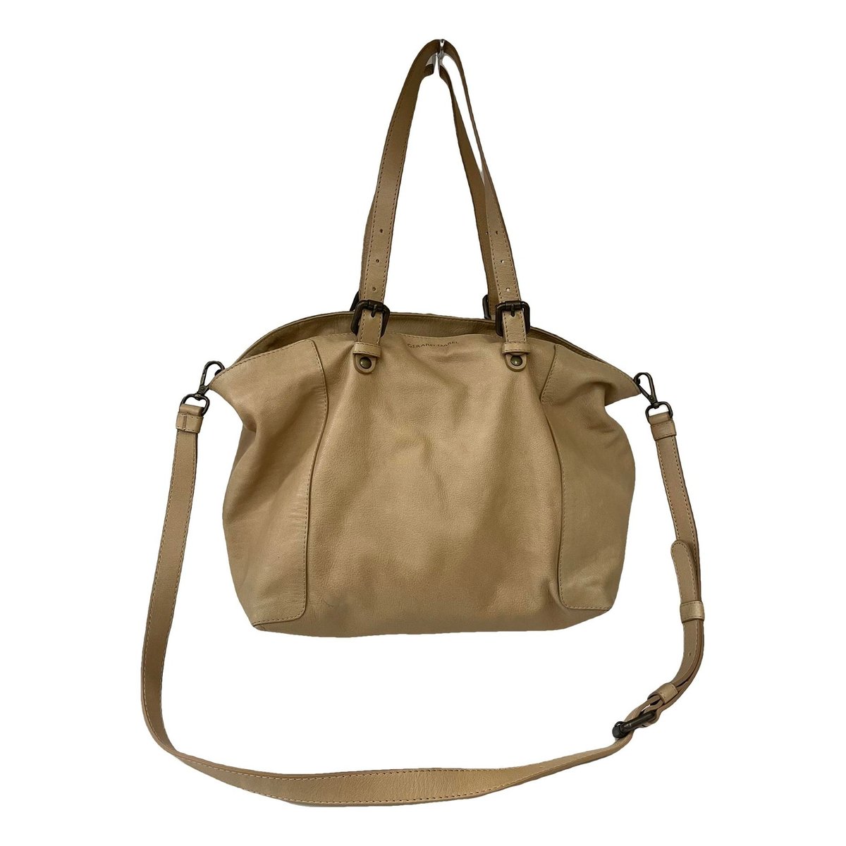 Leather tote