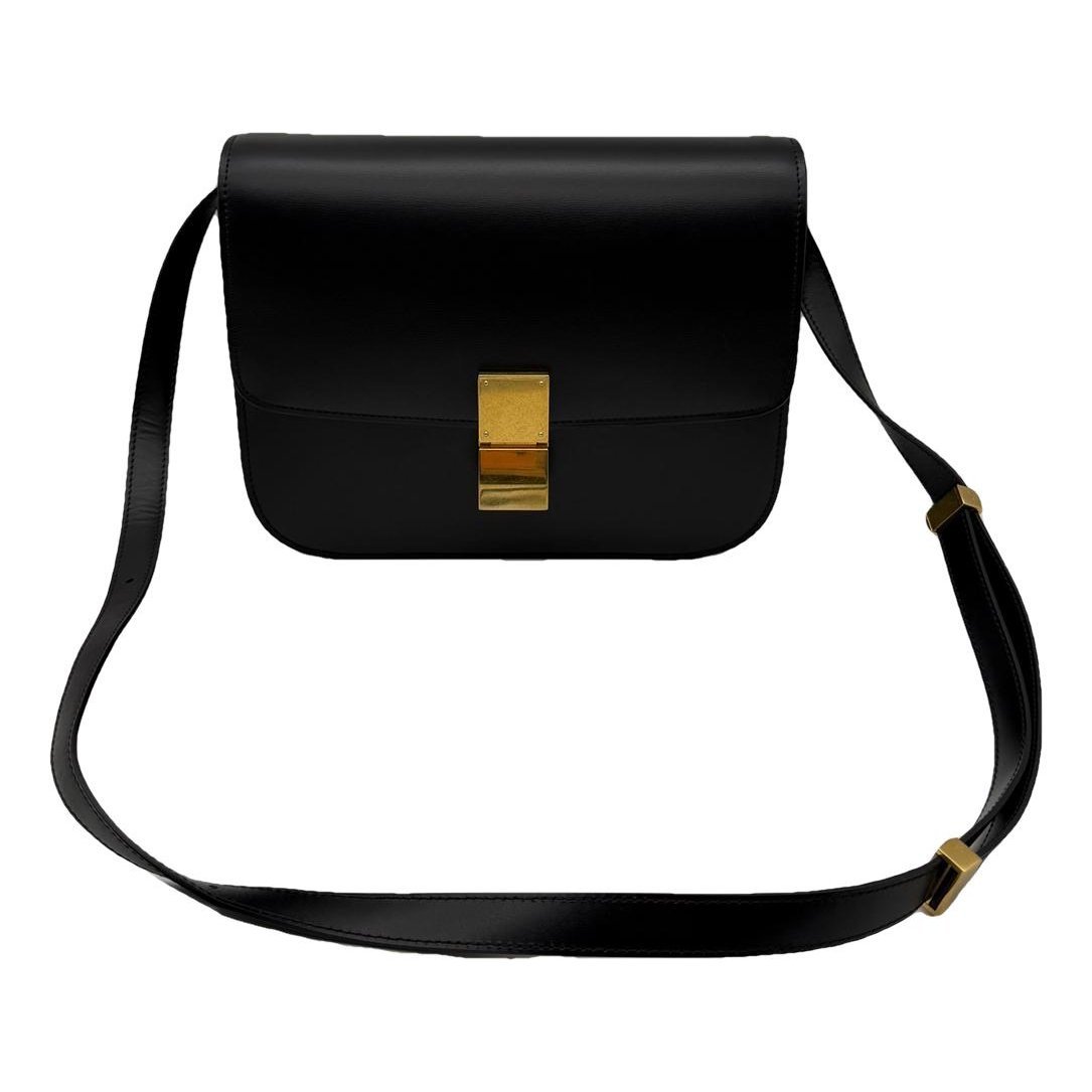 Classic leather crossbody bag
