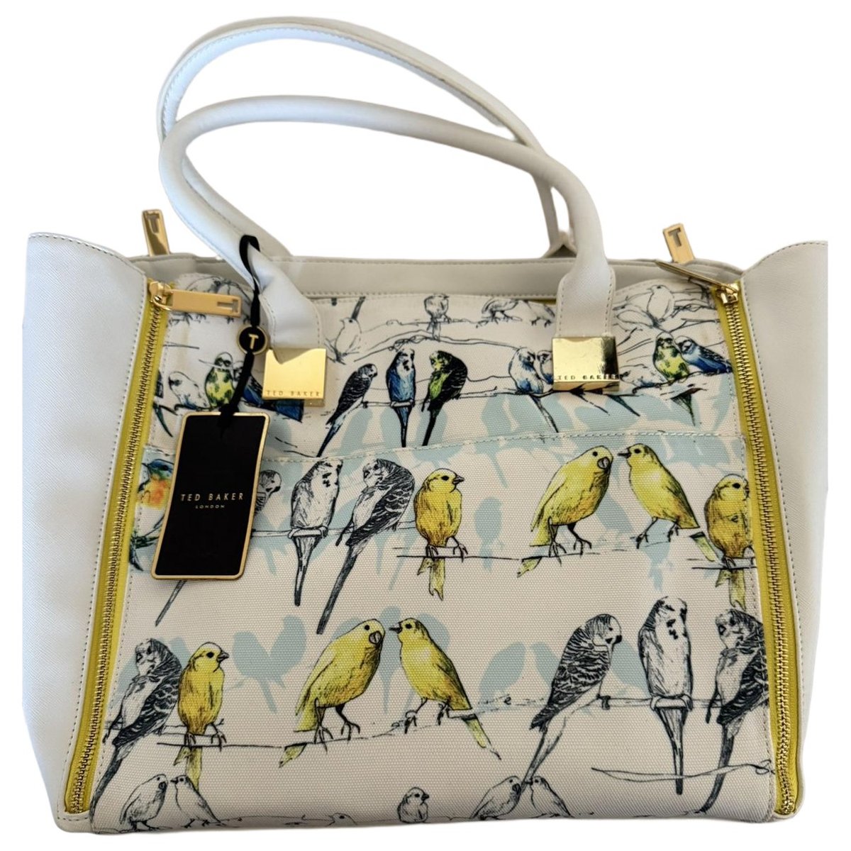 Faux fur handbag