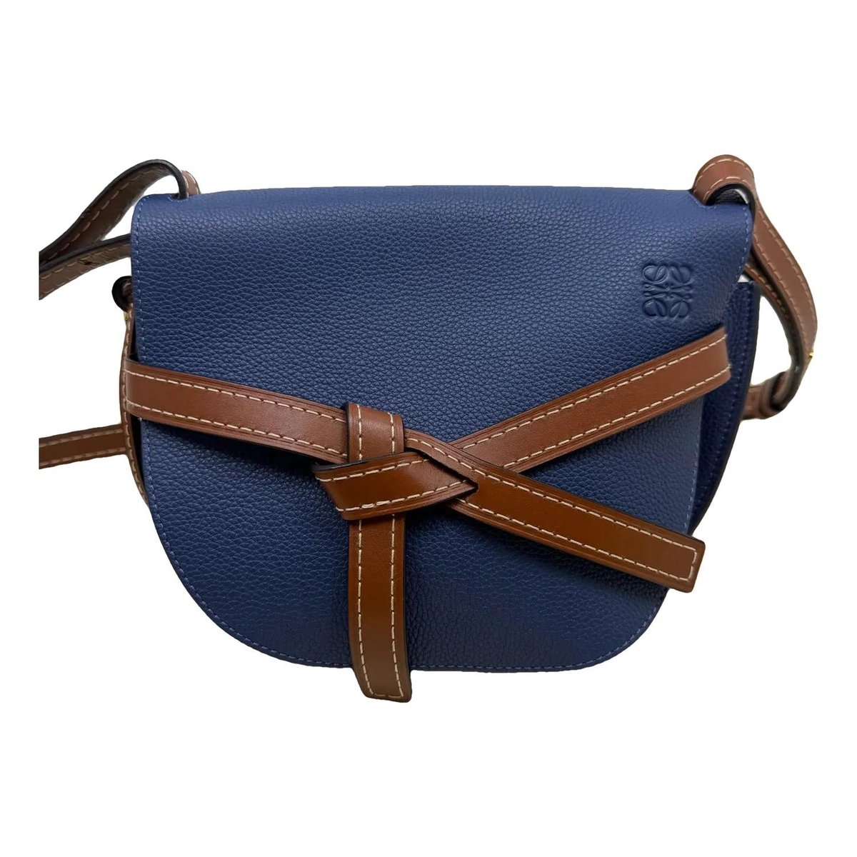 Gate leather crossbody bag