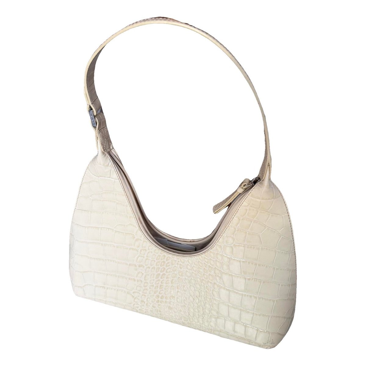 Amber leather handbag