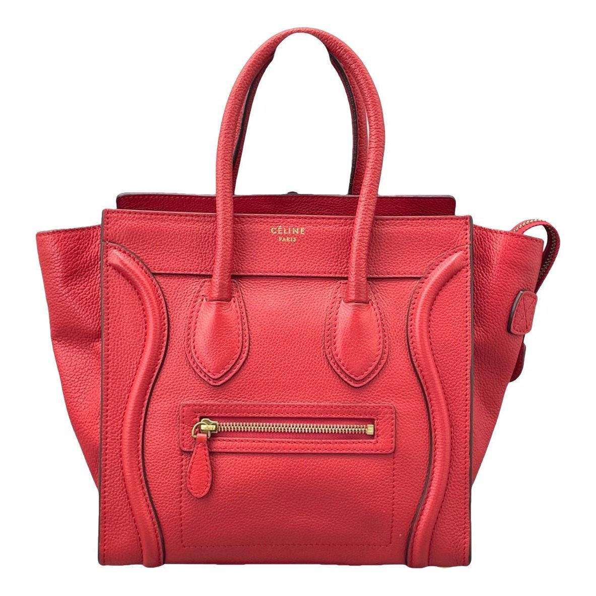 Luggage leather handbag