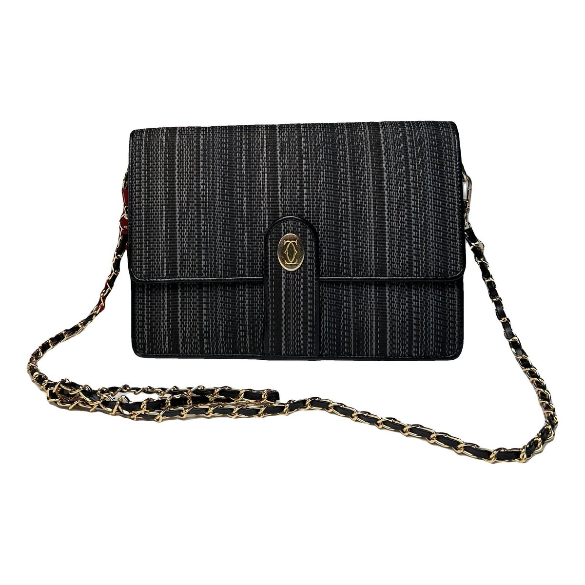 C leather handbag