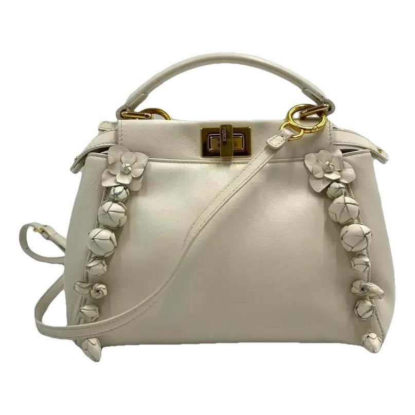 Peekaboo Essentially leather crossbody bag